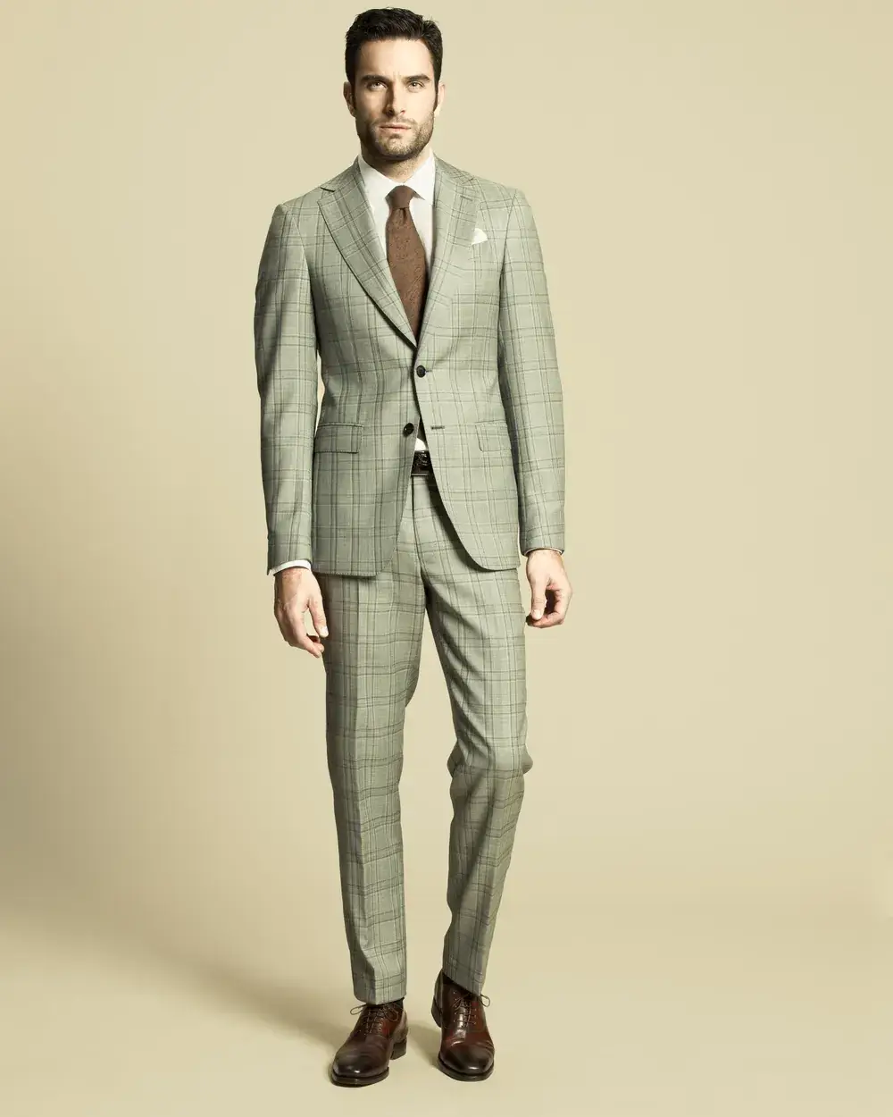 Scabal The Royal kockás öltöny